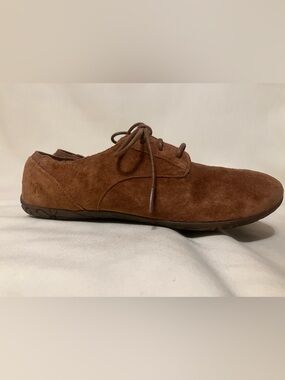 Merrell Select Fresh Grip Women's Brown Leather Lace Up Suede Shoes Size 7.5